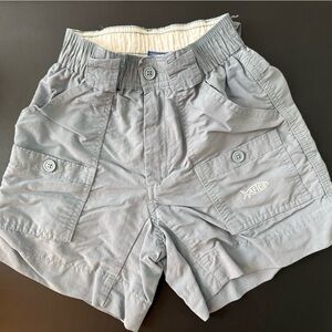 AFTCO Light Blue Kids Cargo Shorts
